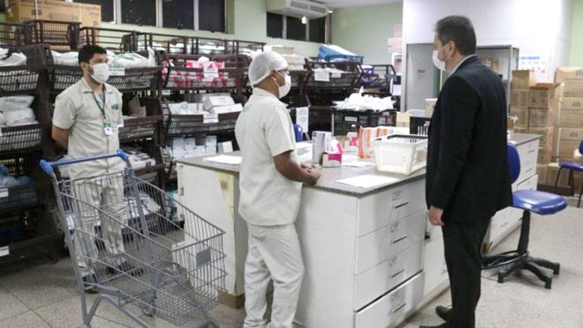 Visita surpresa ao HUT leva MP a realizar audiência com FMS e Secretaria de Finanças